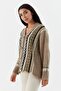 Knitted cardigan mink - 4