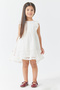 Girls' Lace Look Dress - 5