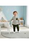 Baby Boy Suit with Pockets and Green Stripes - 3