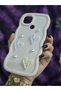 Oppo A15S / Oppo A15 Compatible Shiny Heart & Pearl Detailed Soft Stylish Phone Case - 4