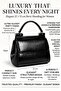 Women’s Elegant Party Handbag – Shiny Evening Top Handle Mini Bag – 22 × 15 cm - 4