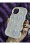 iPhone 12/12 Pro Compatible Shiny Heart & Pearl Detailed Soft Stylish Phone Case - 2