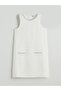 Esvab • Modern & Distinctive Zero Roba Collar Stoned Girls' Tweed Dress - 4