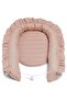 - Baby Lounger Nest – Newborn Infant Sleeper Pod Bed With Ruffle - 4
