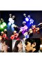 LED Flashing Color-Changing Stud Earrings (Pair of 2-White) - 4