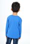 Boy's Printed Crew Neck Long Sleeve T-Shirt - 4