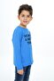 Boy's Printed Crew Neck Long Sleeve T-Shirt - 2