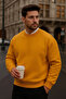 Men's Casual Basic Crew Neck 3-Piece Sweater - 2