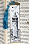Book Cover and Metal Bookmark - Galata Tower - 5