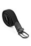 Elastic Flexible Men's Knitted Belt Black Color Kmr-04-S - 4