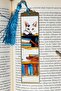 Book Cover and Metal Bookmark - Curious Paw - 5
