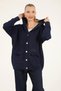 40936 - Stylish Comfortable Hooded Women's Knitwear Jacket