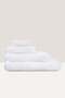 Essential Border Curled Towel 600 Gr/M² White 30X30 - 2