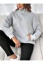 Women's Stand-Up Collar Zippered Sweatshirt - 5