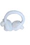 Girl's 3D Plush Rabbit Headphones White - 6