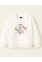 Skzoo Leebit Han Quokka Bbokari Printed Oversized Without Sharandon 3 Strings. Long Sleeve Unisex Children's Sweatshirt