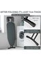 Ironing Board with Adjustable Height - Heat-Resistant Cover & Steam Iron Rest - 4