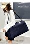 Floral Travel Duffel Bag Large Capacity Lightweight Waterproof Oxford Fabric Multipurpose Shoulder - 2