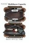 Leather Women Shoulder Bag Women's Handbag Elegant Patent Leather Bag Waterproof Handbag Shoulder Ba - 8