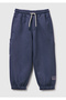 Boy's Dark Gray Logo Detailed Drawstring Pocket Regular Fit Sweatpants