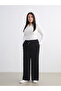 Elastic Waist Textured Muslin Women's Trousers - 3