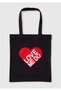 Women's Black 100% Cotton the Beatles Tote Bag