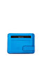 Men's Genuine Leather Blue Card Holder