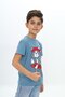 Boy's Printed Crew Neck Short Sleeve T-Shirt - 3