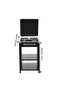 4-Burner Gas Stove, Electronic Ignition, Integrated Stand, Camping kitchen, Home, Outdoor - 4