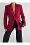 Velvet buttoned Blazer - 8