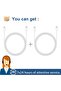 iPhone Fast Charger Lightning Cable [Apple MFi Certified] 2-Pack USB-C to Lightning Cable - 5
