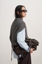 Women's Tie-Dye Detailed Knitwear Sweater Anthracite - 3