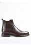 Men's brown genuine leather chelsea boots - magenda - 6