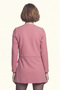 Women's Dust Rose Seamed Long Jacket ARM-26K001017 - 4