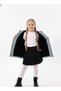 Girl's Mint Green Fur Inside Water and Windproof K Hooded Winter Coat & Coat & Parka - 5