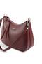 Burgundy - Burgundy Plain Women's Shoulder Bag Sp1259 - 5