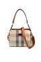 Cream - A.Taba Plaid Women's Shoulder Bag Sp937 - 6