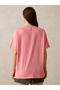 Pink Slogan Oversized T-Shirt - 4