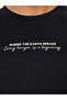 Men Black Graphic Print Oversized T-Shirt - 4