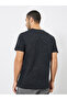 Men Black Graphic Print Crew Neck T-Shirt - 5