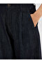 Navy Blue Wide Leg Jeans - 4