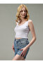 Lilac Striped Ribbed Tank - 2