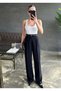 Black Palazzo Trousers - 2