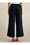 Black Cotton Straight Fit Pant - 3