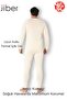 173 Men's Round Neck Long Sleeve Heated Thermal Underwear Top - 2