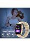 Active Smartwatch for Men & Women, Fitness & Heart Rate Tracker, IP67 Waterproof – Beige - 7