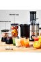 4-in-1 Slow Juicer Extractor Machine - Juicer, Blender, Citrus Press & Food Processor - 5