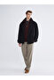 Özmarka New Season Double-Breasted Collar Men's Cashmere Coat - 4