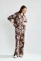 Patterned Casual Brown Women's Set M38089-2Y5 - 2