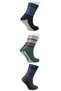 Women's Towel Cotton Winter Thick Colorful Patterned Thermal Socks Pack of 6 - 4